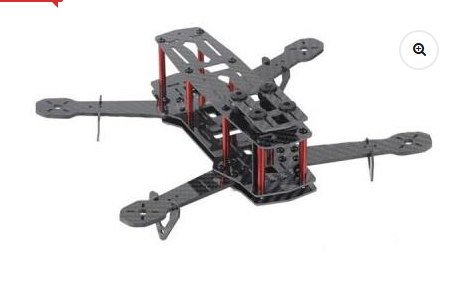Châssis de quadricoptère en fibre de carbone QAV250 Mini LHI Quad