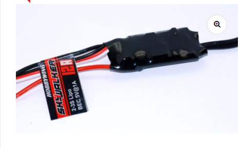 Contrôleur de vitesse électronique (ESC) sans balais Hobbywing 12A